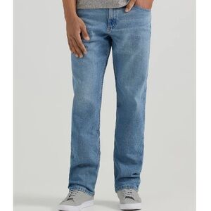 NWT Wrangler Premium Denim Flex Relaxed Fit Jeans